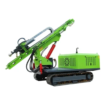 Solar Pile Driver Machine Crawler Photovoltaic Project Hydraulic Hammer Pile Driving Machine