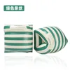 Anneau de bras rayé, vert (1 paquet de 2)