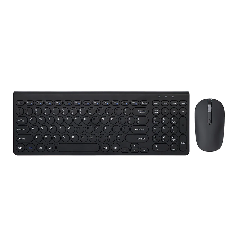 Free OEM Factory Patent  2.4G Wireless Gaming USB Keyboard Mouse Combo Set Slim Keyboard aperçu 7