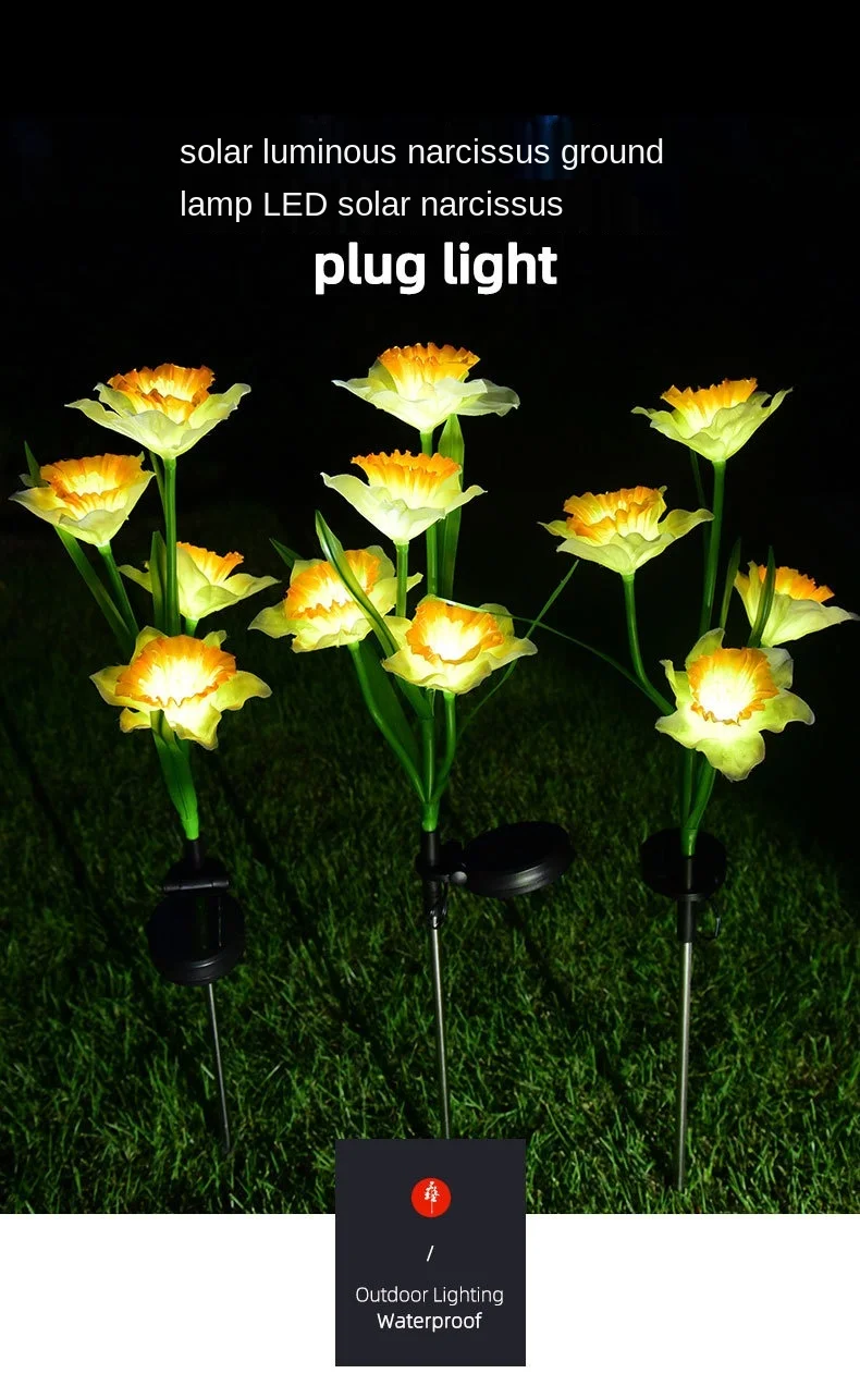 daffodil solar light