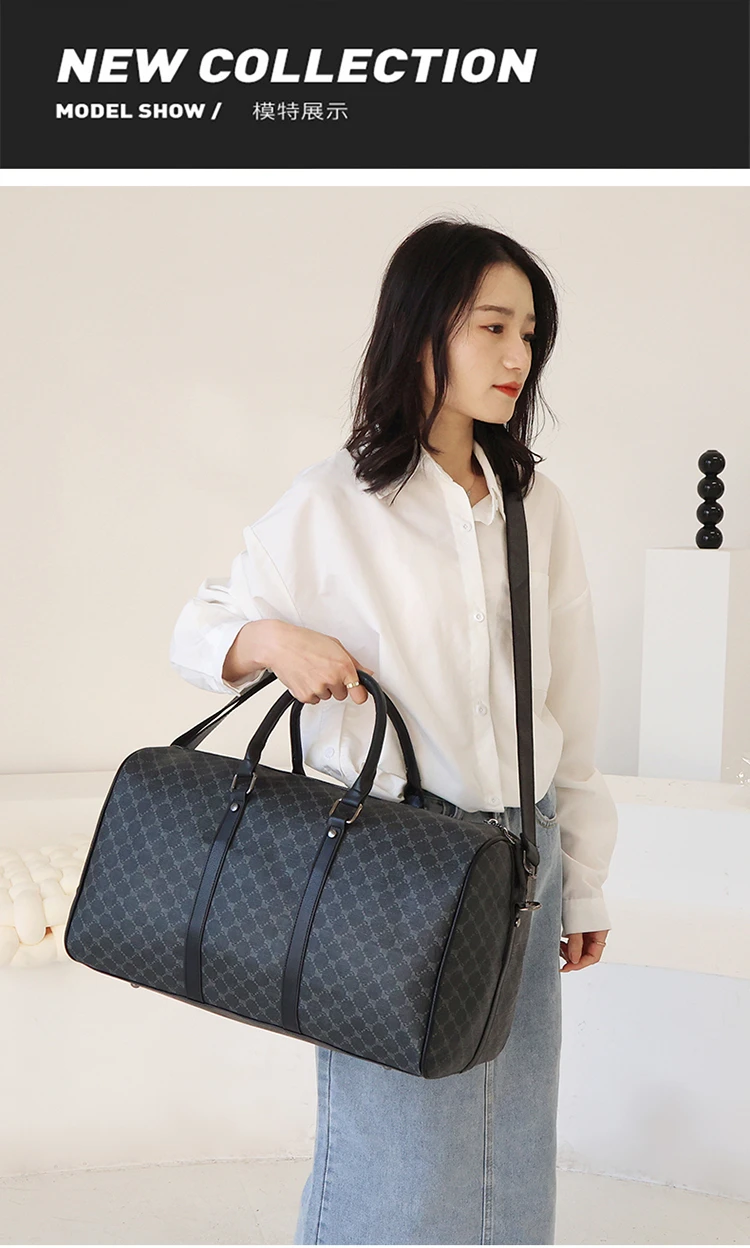 Custom luxury brand travel bags men leisure travel fitness for women capacity suitcases handbags hand luggage travel duffle bags