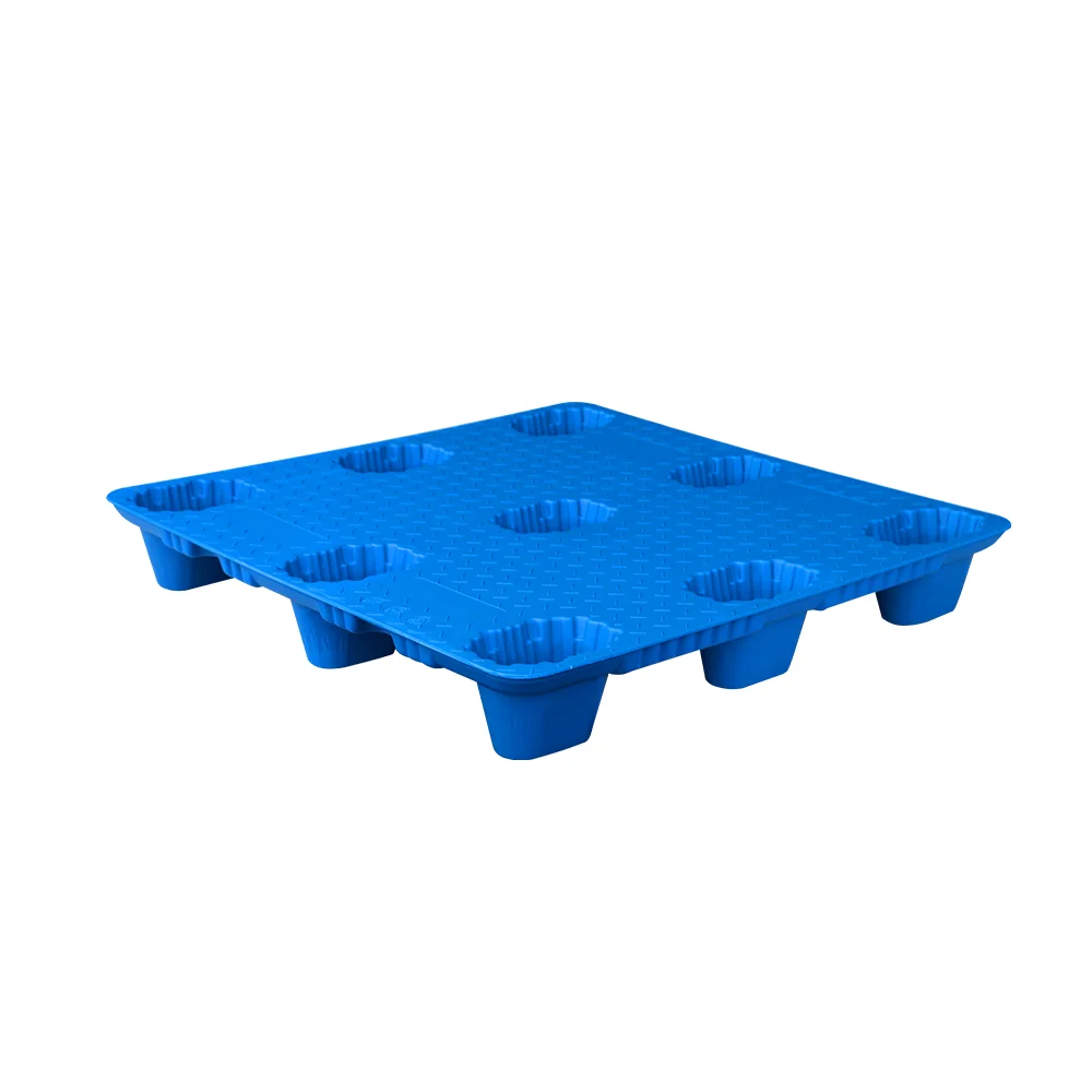 NEXARA  Whole Durable 1010 1000*1000*150mm Blow Molding Nine Runner Euro Plastic Pallet for Pallet Rack