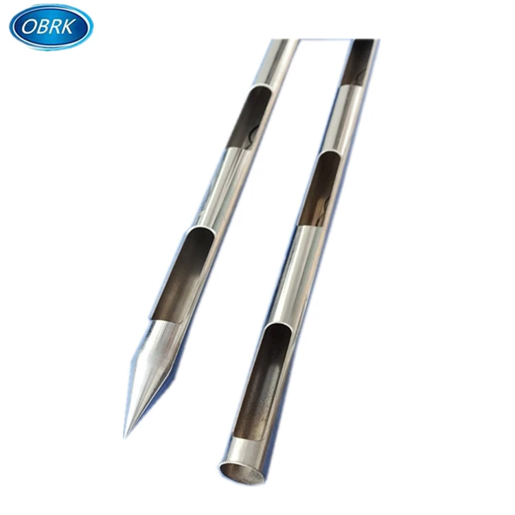 Double Tube Powder Sampling Spear For Various Diameter And Length