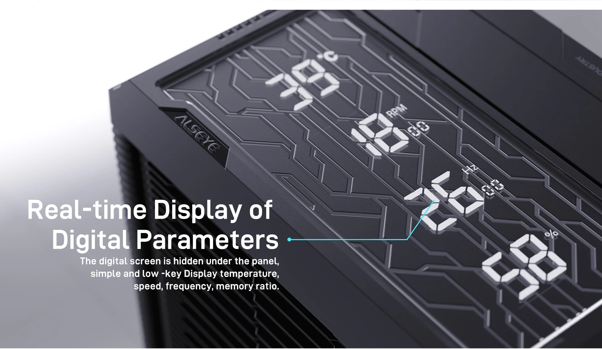 ALSEYE Q120S PLUS CPU Air Cooler - Efficient Cooling