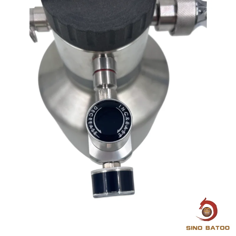4L Stainless Steel Beer Growler Dispenser with Tap and Co2 Regulator