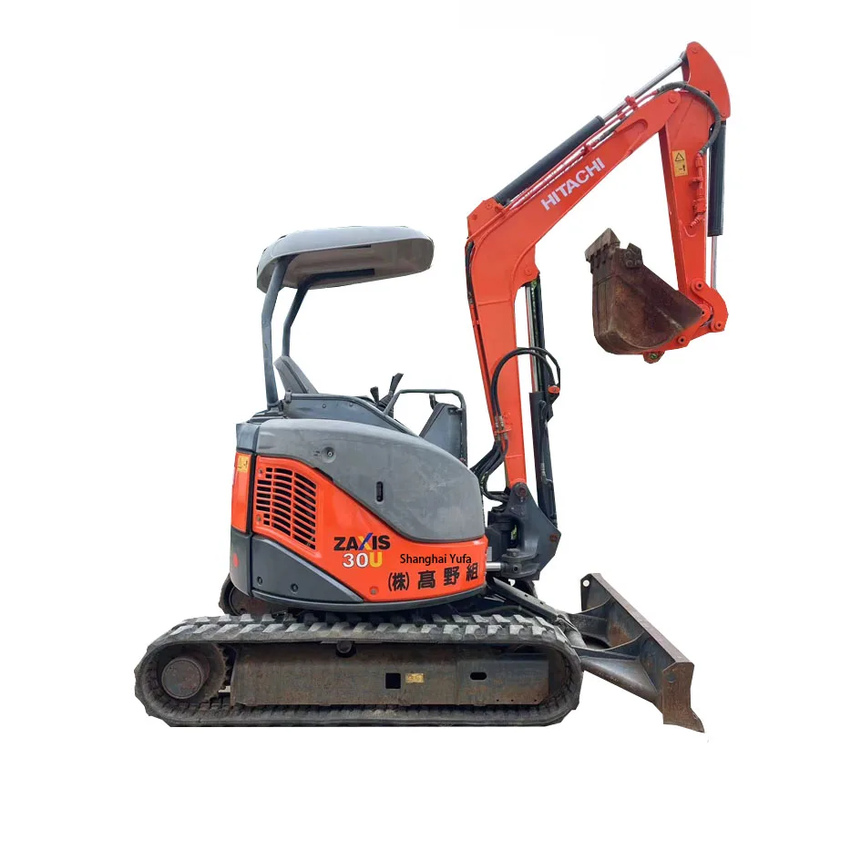 Hitachi 30U Mini 3 Ton Excavator - Reliable Second Hand Digger