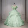 Verde chiaro [include 5 bustier in acciaio staccabile]