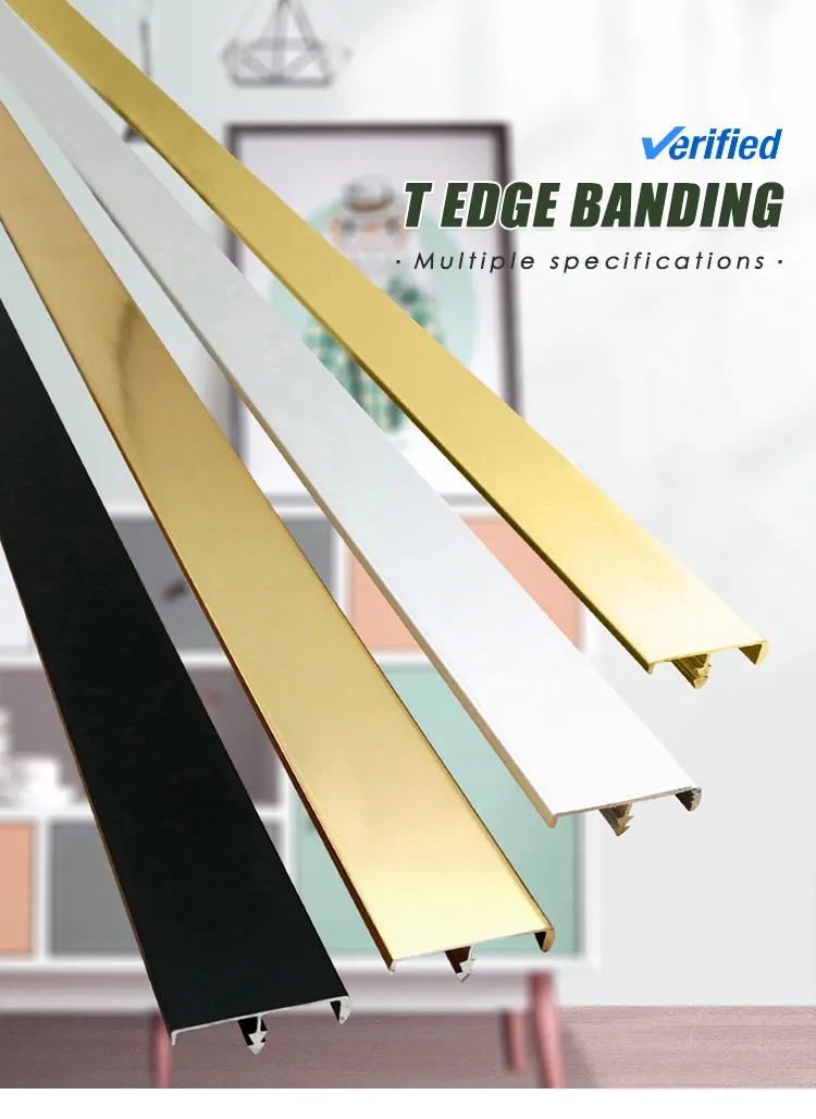 Toco 16mm T Molding Edge Banding Cover Board T Shape 22mm U Trim