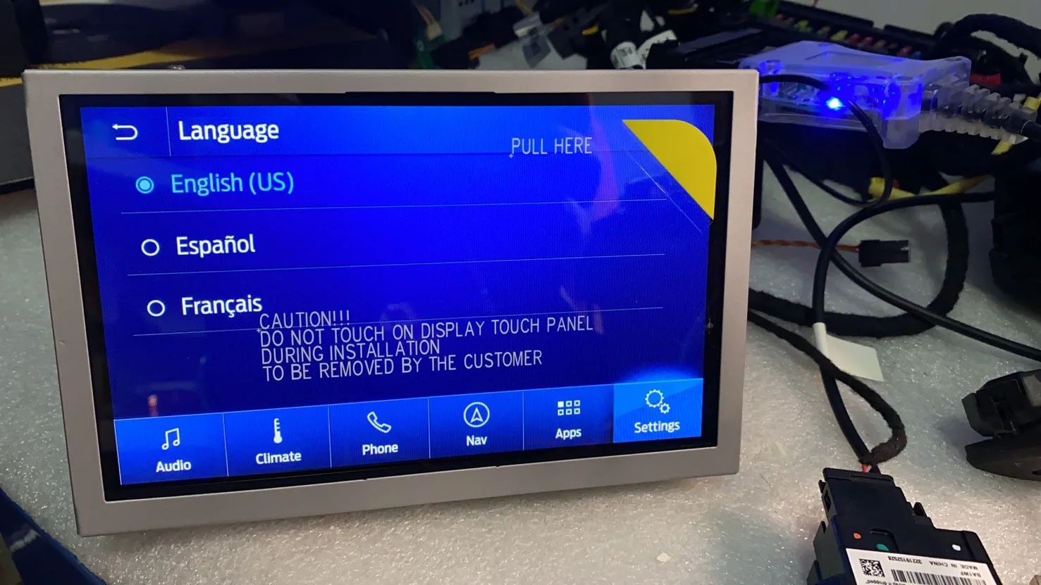 Kits de actualización de SYNC 2 a SYNC 3 para Focus, Módulo