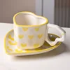 Ensemble Jaune (tasse + assiette)