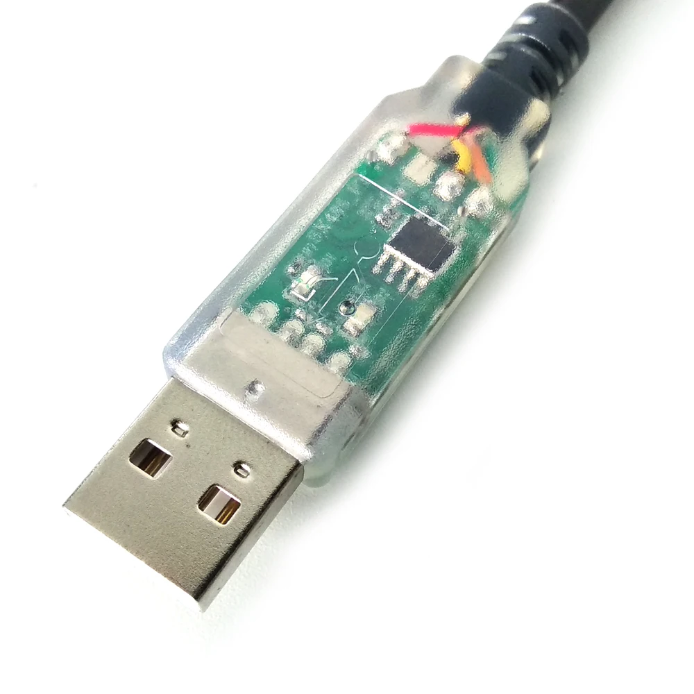 FT232 SP485 Pure Copper USB to RS485 Serial Converter Cable FTDI USB RS485 WE PVC Jacket Braid Shielding Stock for Computer Use