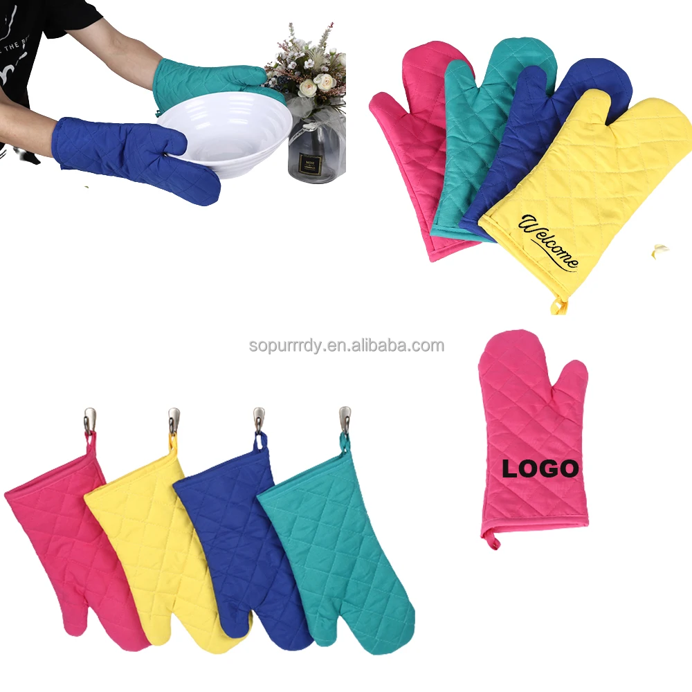 Professional Kitchen Baking Tool Heat Resistant Oven Mitts Cloth Oven