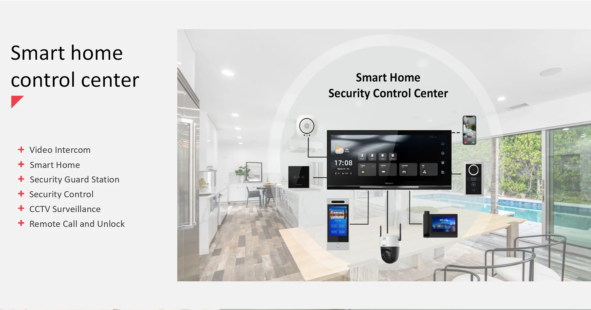 10 Inch Tuya Smart Control Panel - Full House Intercom System