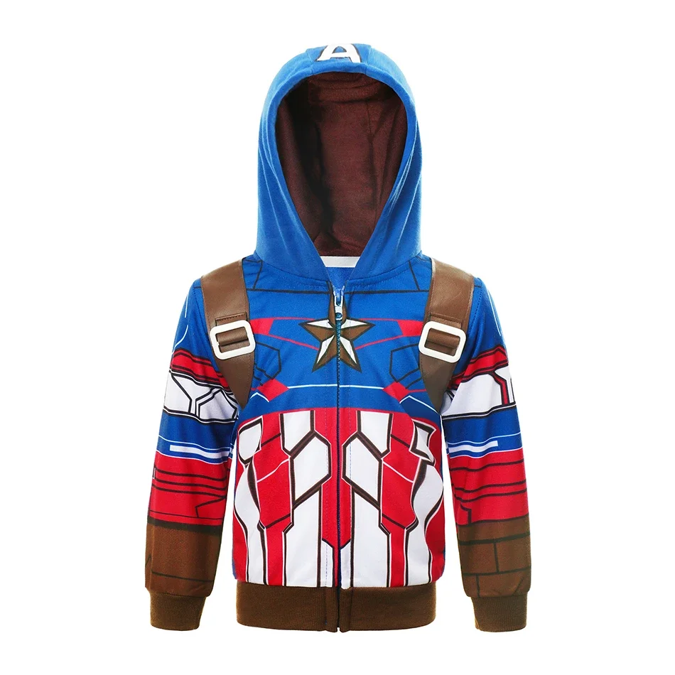 2021 new boys cool role play superheroes hoodie
