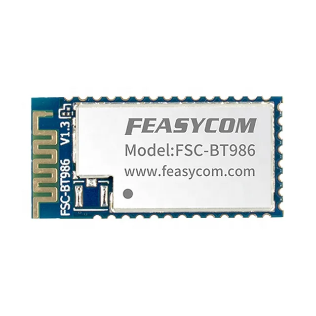 Feasycom FSC-BT986 Wireless BLE multiple connection UART dual-mode Bluetooth 5.2 transceiver hc-05 bluetooth module