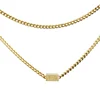 Chaîne en or jaune 18 carats Pendentif 18 carats