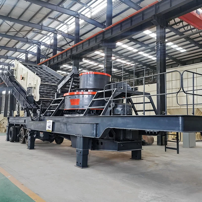 Track rock mobile crusher station price, Small Portable gravel stone jaw crushing plant, mobile granite concrete crushing line