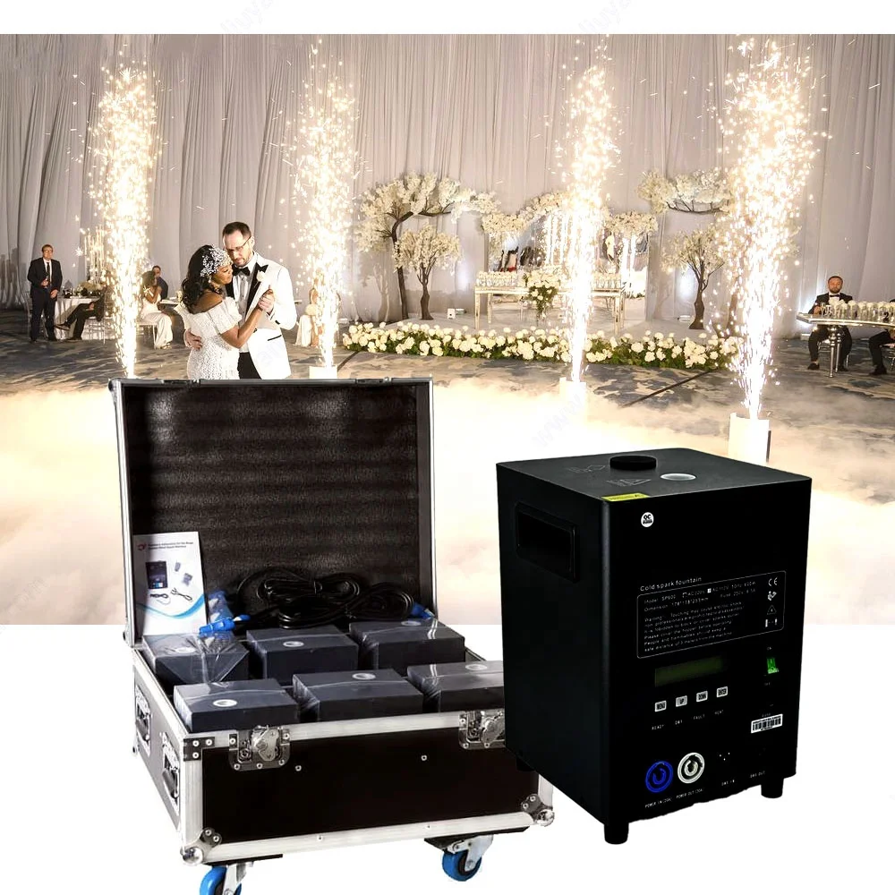 Sparking Cold Spark Machine for Weddings & Events | 5m High Indoor