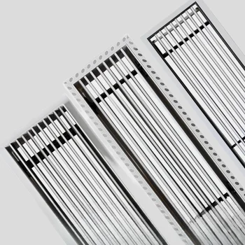 High Performance Aluminum Alloy Air Vents Air Conditioning Ventilation Linear Air Conditioning Linear Grilles Diffusers
