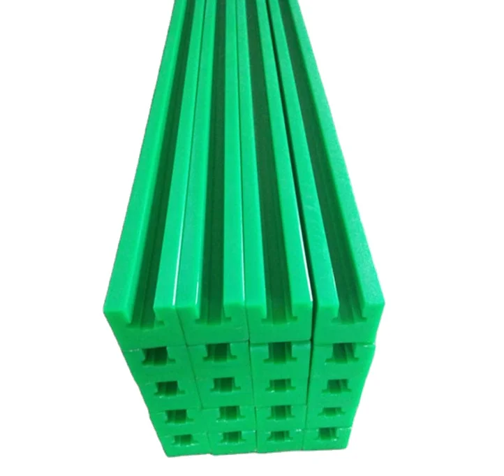 Factory Outlet Uhmw Pe1000 Chain Guide Wear Resistance Strips Blue Uhmw Pe Chain Guide