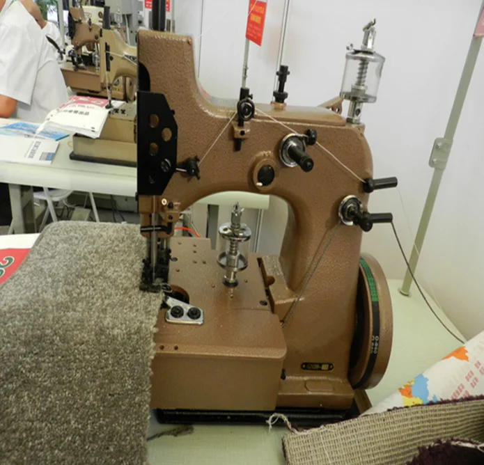 High-Performance Automatic Portable Home Factory Industrial Use Garment Type Sewing Machine 3-Thread Binding Carpet New