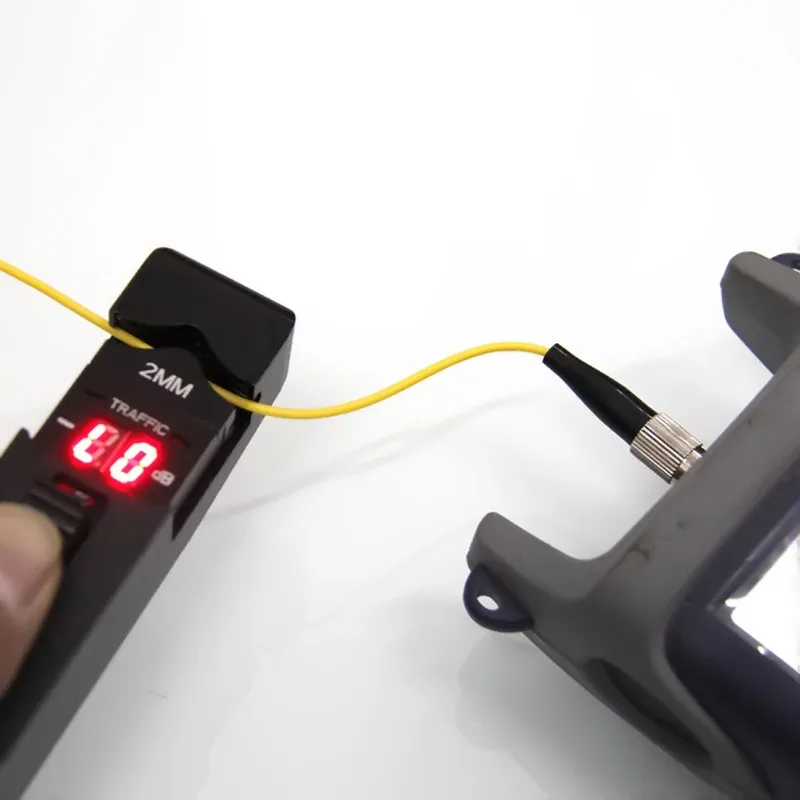 Seikofire FTTH Fiber Traffic Detector Optical Live Fiber Identifier with Universal Fiber Clamps