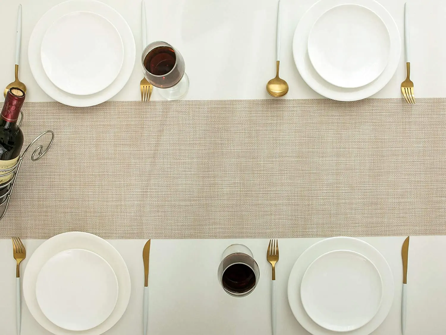 2021 Tablete Table Runner With Woven Placemats Wholesale Table