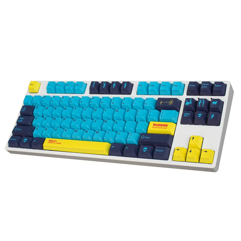 チェリープロファイルGMKエイリアンキーキャップ129/23キーPBT