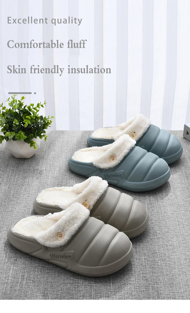 High Quality Solid Mongolian Fur Slides Keep Warm Fashion Fur Winter Slippers For Women Buy