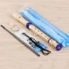 6 foro blu con il sacchetto del PVC