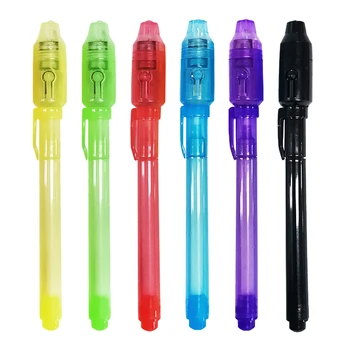 Invisible Ink Pen with UV Light - Customizable Security