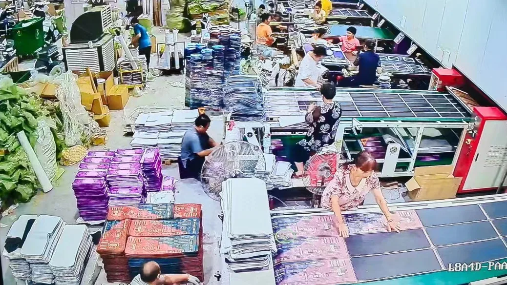 Custom Locked Edge Desk Pad Xxxl Rpet Polyester Mouspad Gaming Mat