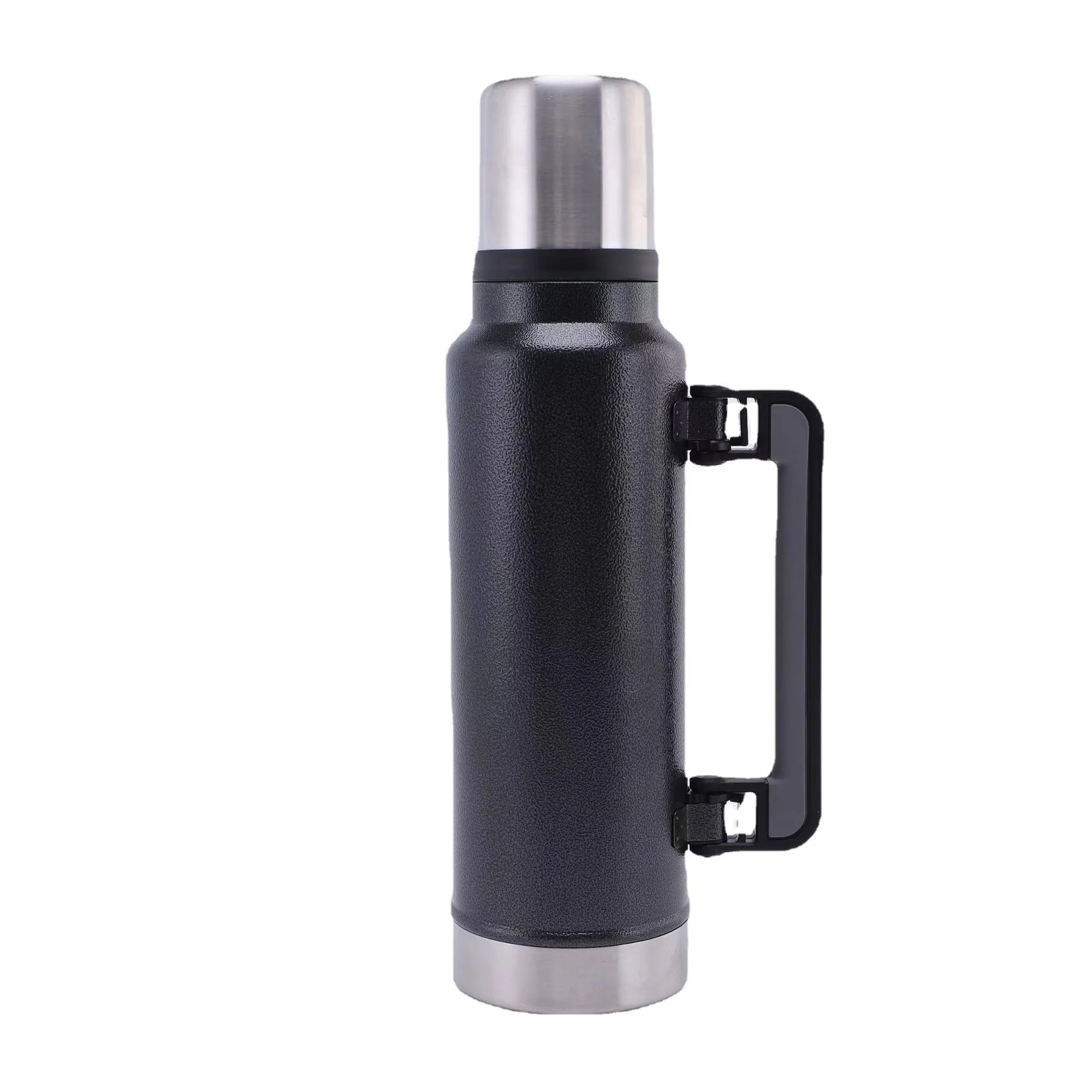 1.9L 1.4L 1L Classic Vacuum Insulated Wide Mouth Travel Green Bottle 18/8 Stainless Steel Themo Flask Cup Keep Hot