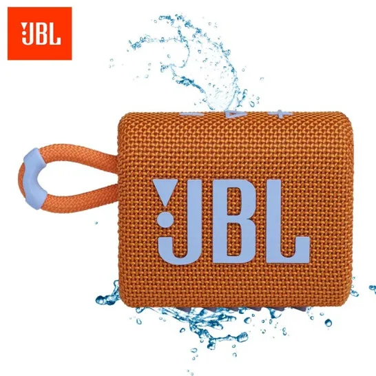 JBL Go 3 Portable Mini Wireless Speaker Waterproof Dustproof for Outdoor Use USB/WiFi Communication Battery Powered FM Feature