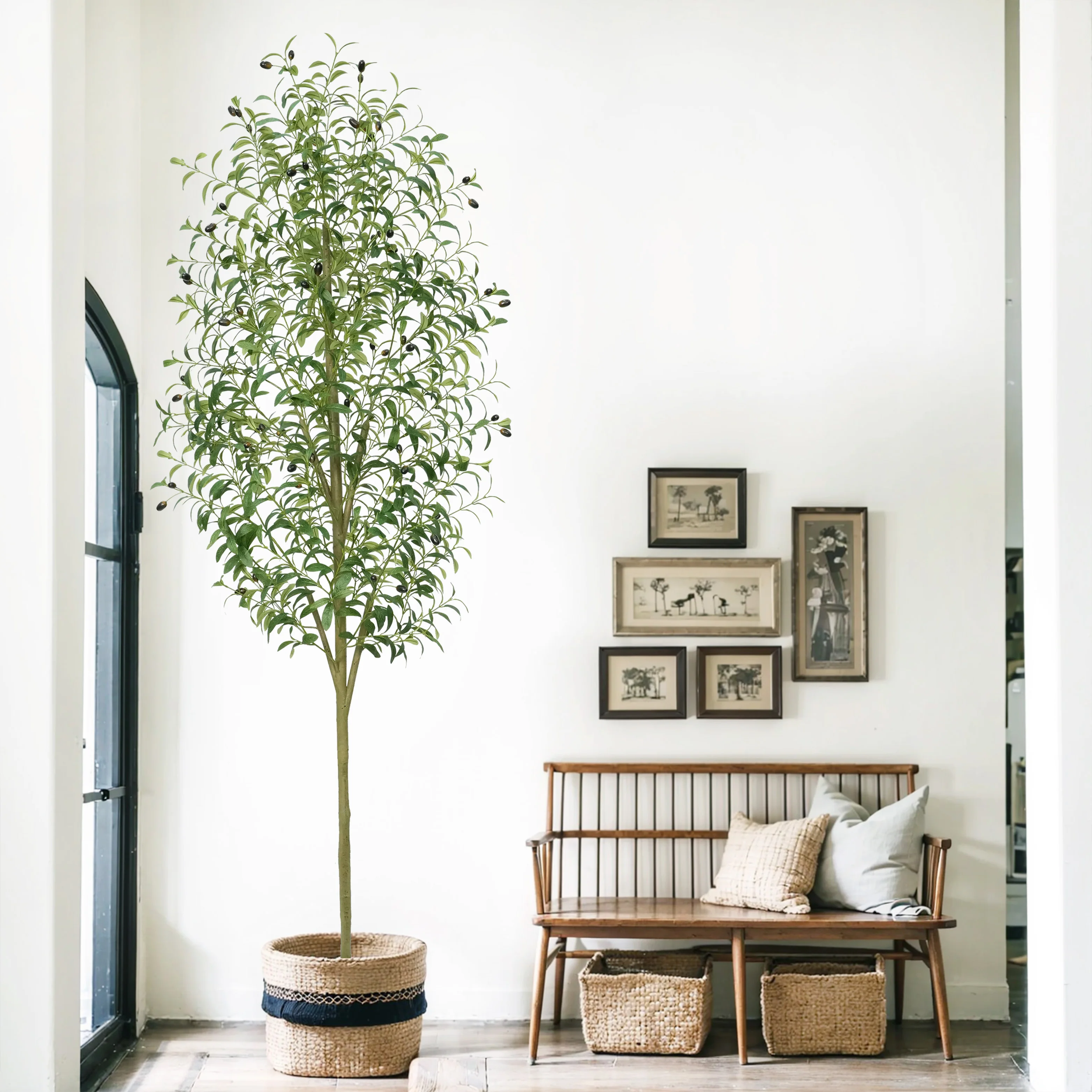 Factory Wholesale Artificial Olive Tree Plant Indoor 7Ft Plastic Crafts  Simulation Bonsai for Indoor Wedding Party Decoration| Alibaba.com