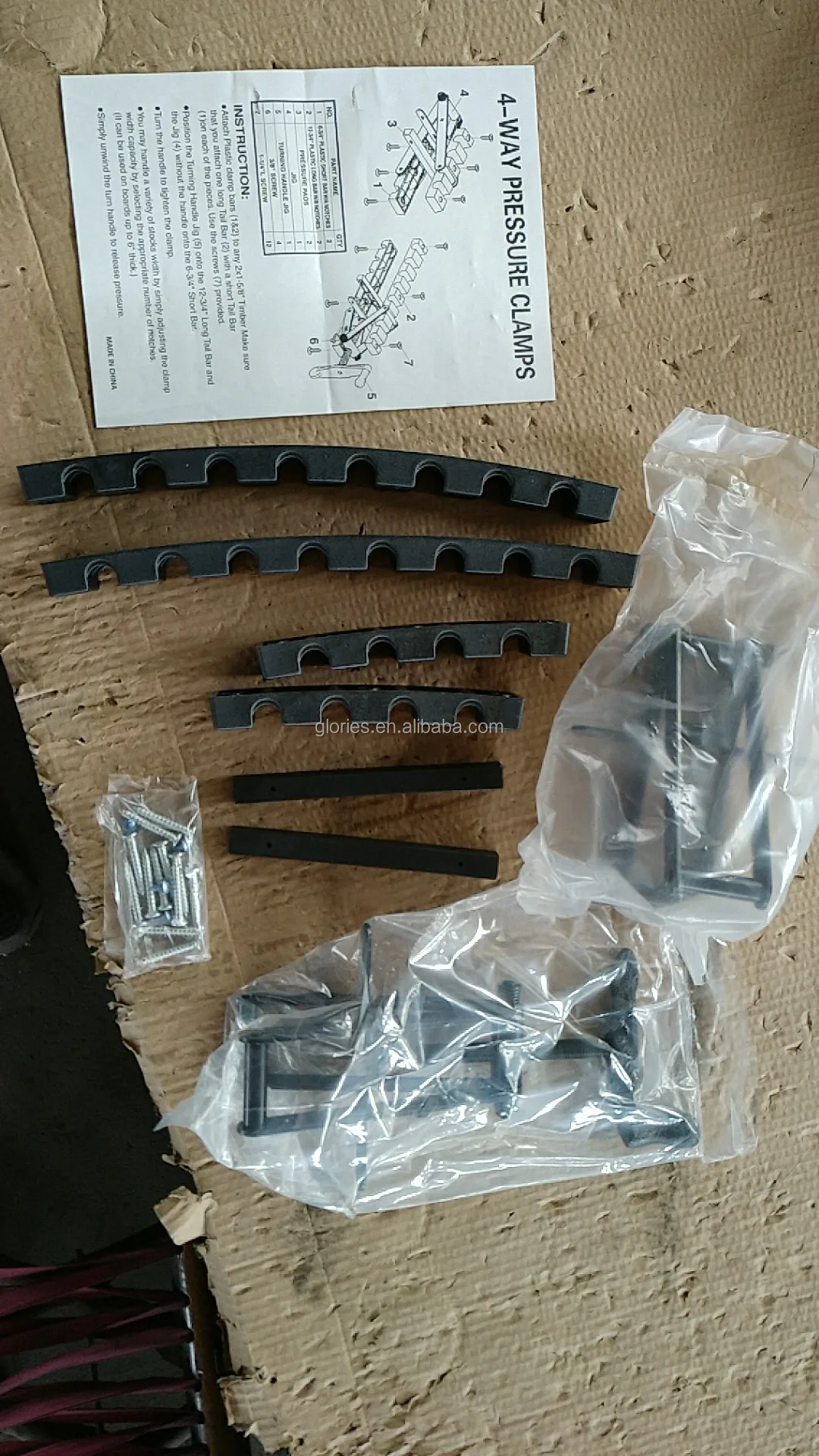 4 Way Panel Clamps Equal Pressure Panel Clamps Buy Panel Clamps,4 Way