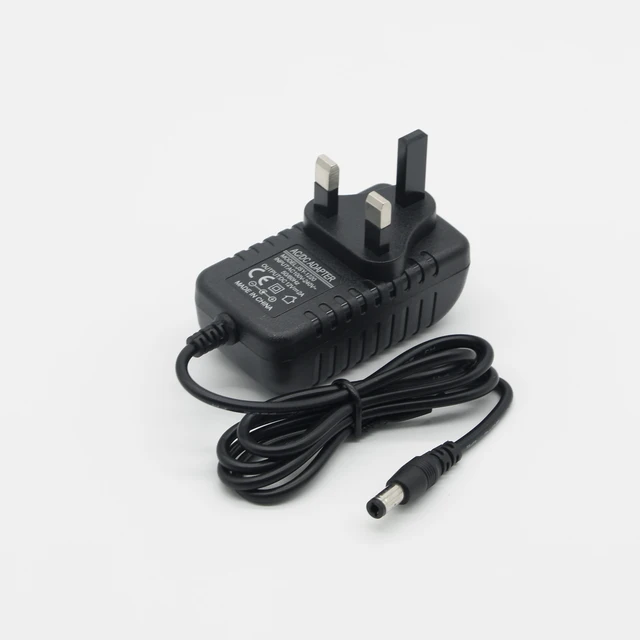 12V1A 12W UK Universal Switching Power Adapter for Aquarium LED Lighting AC DC Power Supply 12V1A 12W Wall Mounted Adapters