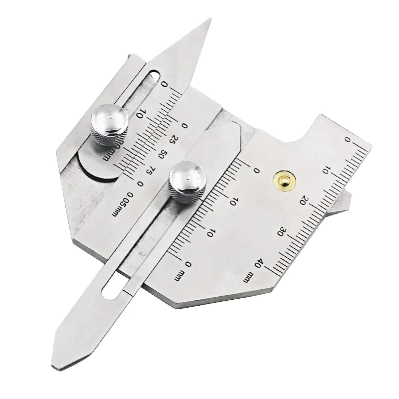 Линейка для инспекции сварных швов из нержавеющей стали HJC40B манометр высота зазор линейка