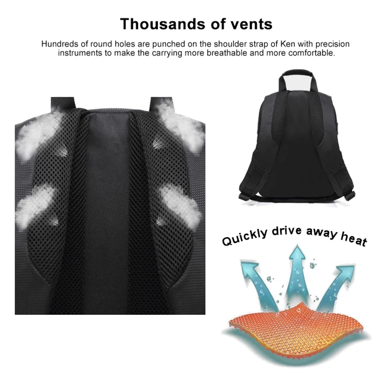 Professional Camera DSLR Backpack DL-B012 Portable Waterproof