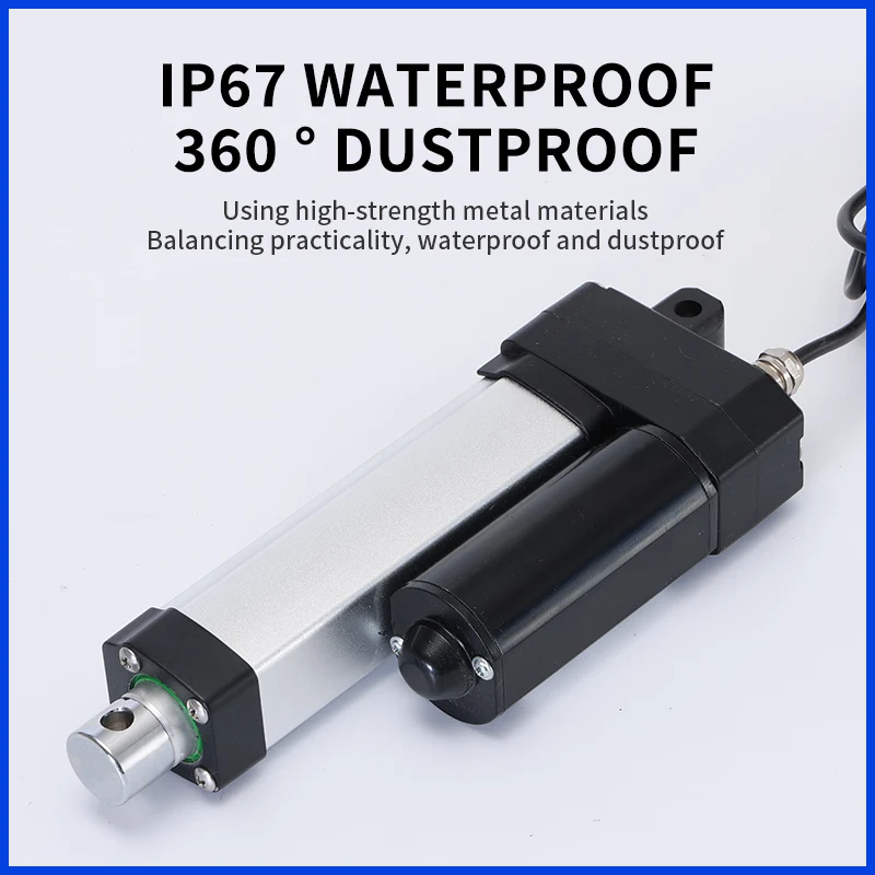 Hot Sale Electric Linear Actuator with Brush Commutation Low Noise and Rotate Function for Fertilizer Spreader