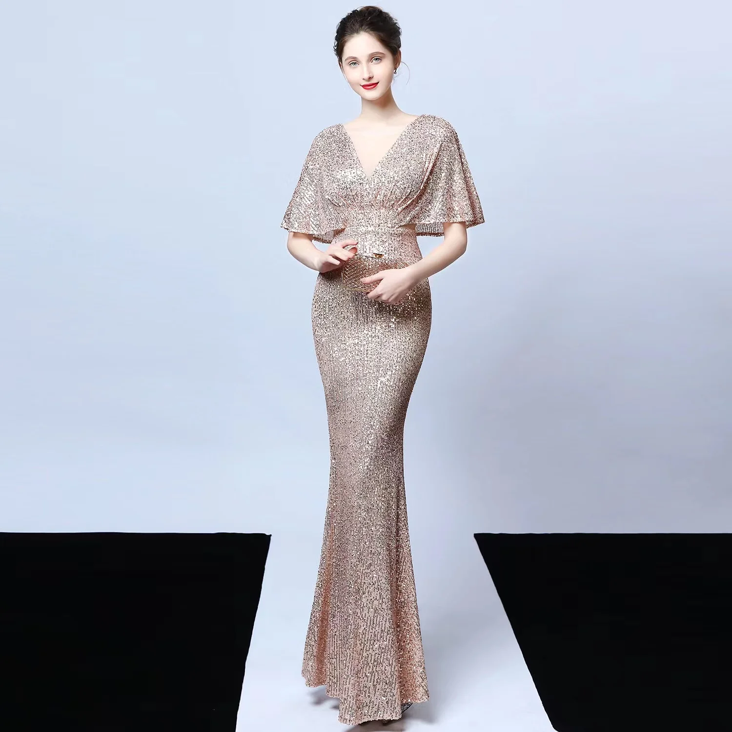 Shop Our New Arrival Evening Dresses with Glitter & Sequins