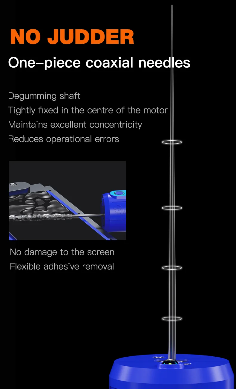MECHANIC IR14 ET Rechargeable OCA Electric Glue Remover No Damage Phone Adhesive Cleaning Tool for Curved Screen Repair