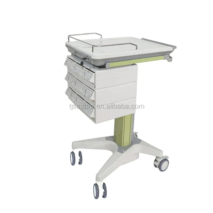 China supplier hospital silent furniture Low Moq kid medic medication mobile phlebotomy cart