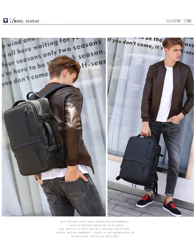 Multifunction Smart Backpack for Travelling Bagpack Men Business Back Packs Laptop Travel Backpack Bag With USB Charging Port