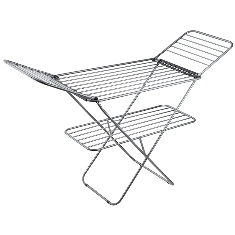 2024 New Models Factory Supplying 18M 25M Foldable Balcony Cloth Laundry Stand Drying Clothes Hanger Dryer Rack