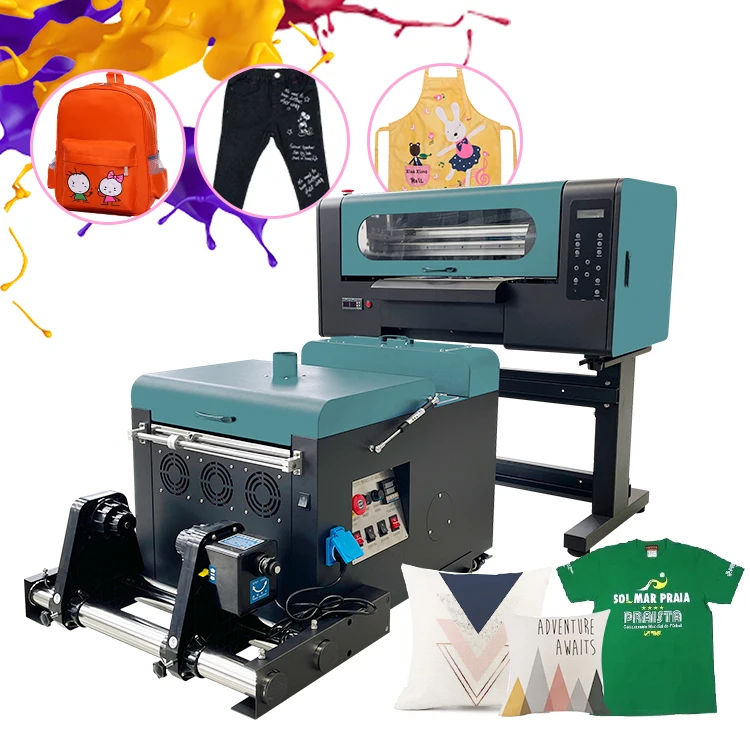 Dx5 8color Tshirt Printing Machine Dual Head Xp600 Xp-600 Printheads A3 ...