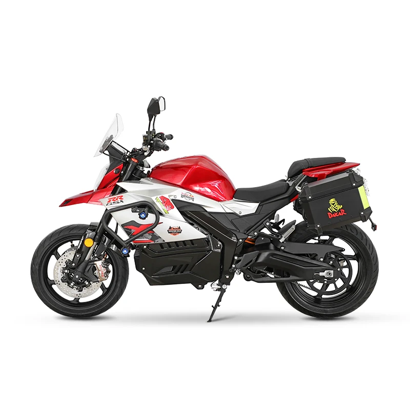 High Speed Power Smart Retro Customized Color Sidecar Electric Motorcycle for Adults