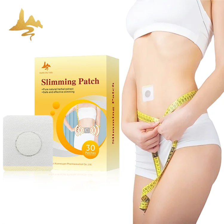 Private Label Disposable Women Weight Navel Arms Fat Slim Plaster Tummy Belly Slimming Patch for Abdomen