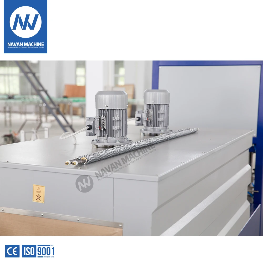 NAVAN Automatic PE Film Shrink Wrapping Beverage Bottle Cans Jar Packaging Machine supplier