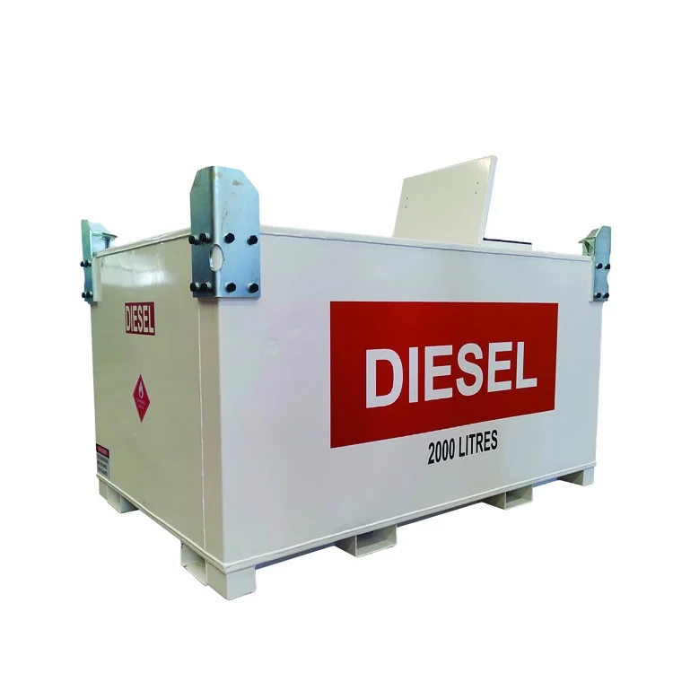 Sumac Portable Diesel Fuel Cube Tank - Efficient Storage